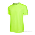 Groothandel op maat gewone mannen Sport Workout T-shirt